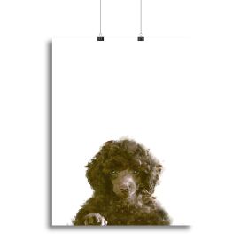 The Dog Canvas Print or Poster (Type: Standard Framed Canvas Print, size: 40" x 26" / 100cm x 65cm approx)